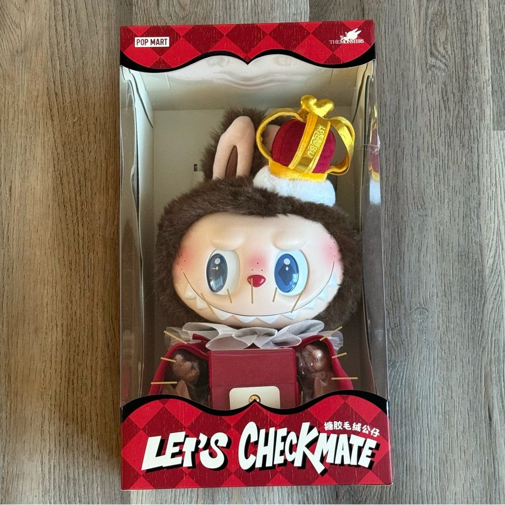 Labubu Let’s Checkmate Vinyl Plush Doll